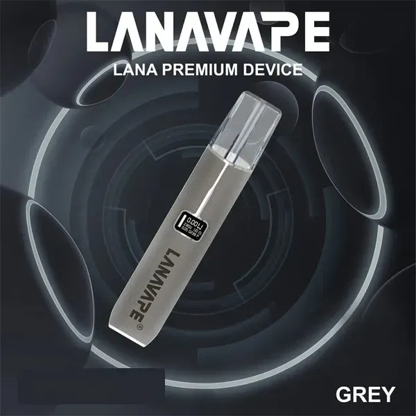 LANA灰色皮革電子煙主機