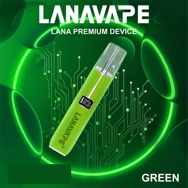 LANA綠色皮革電子煙主機
