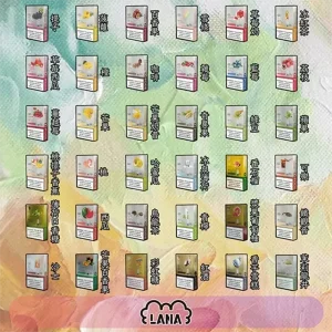 【36種口味任選】LANA替換型發光彈 通用一代電子煙主機 一盒3枚入