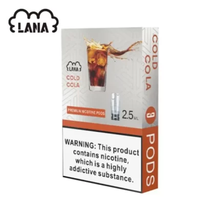 LANA煙彈冰可樂口味包裝