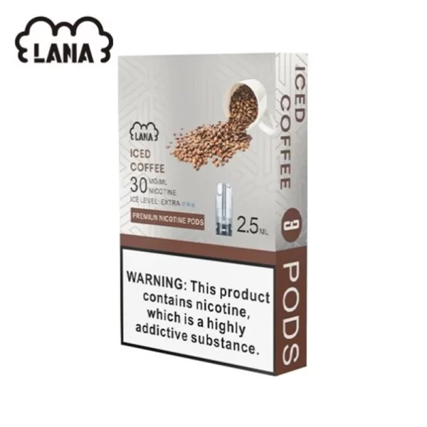 LANA煙彈咖啡口味包裝