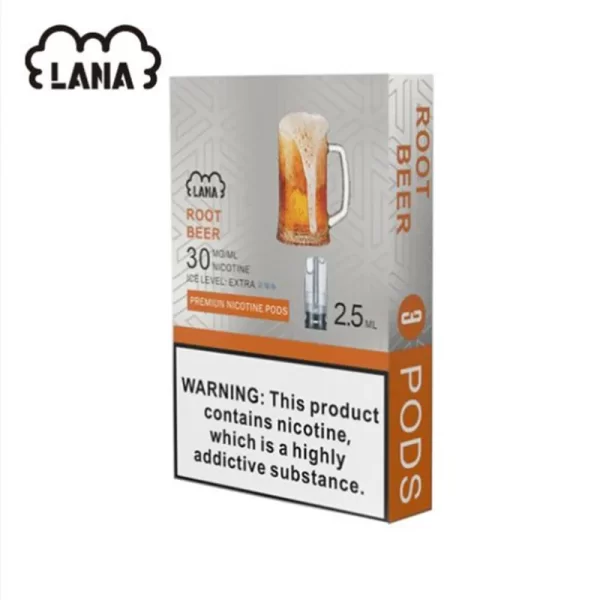 LANA煙彈沙士口味包裝