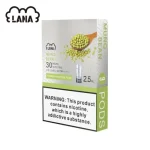 LANA煙彈綠豆口味包裝