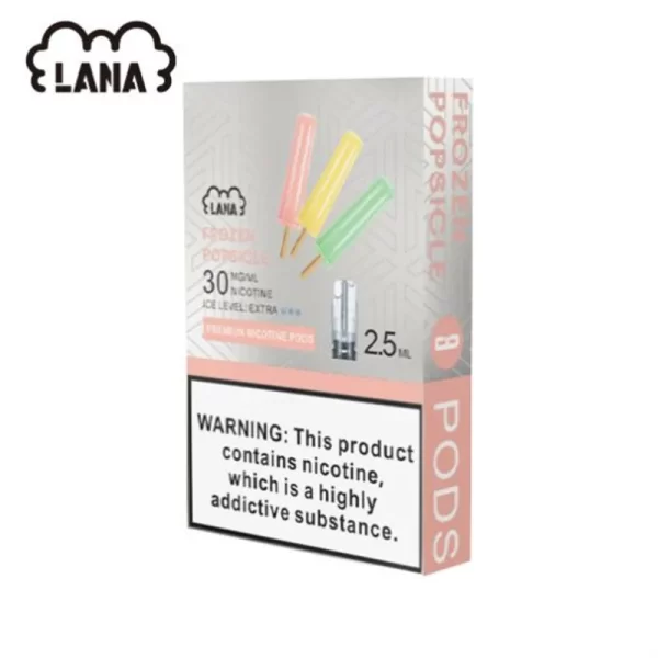 LANA煙彈老冰棍口味包裝