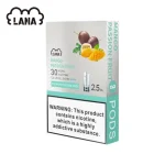 LANA煙彈芒果＆百香果口味包裝