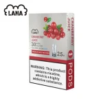 LANA煙彈蔓越莓口味包裝