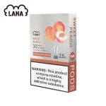 LANA煙彈蜜桃口味包裝
