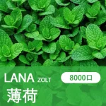 【薄荷】LANA ZOLT 拋棄式電子煙蝦皮 8000puff大容量 可充電：圖片 2