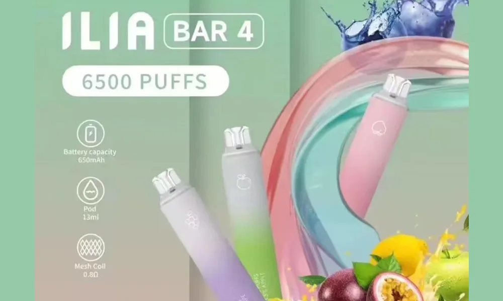 ILIA 4代拋棄式一次性電子煙口味大全