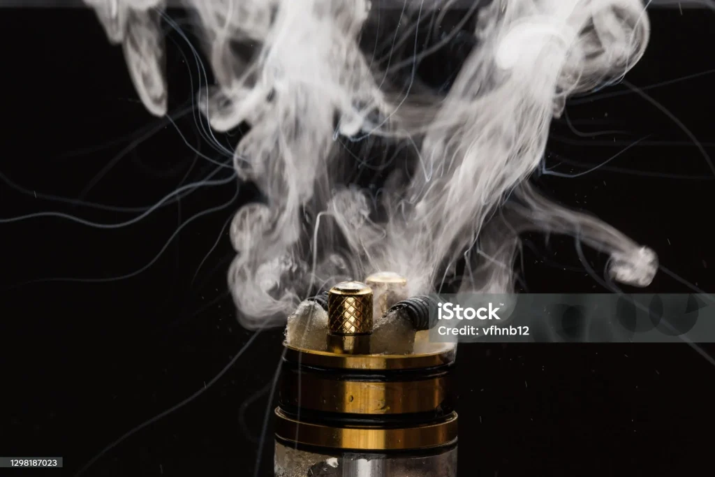 燒焦后的電子煙