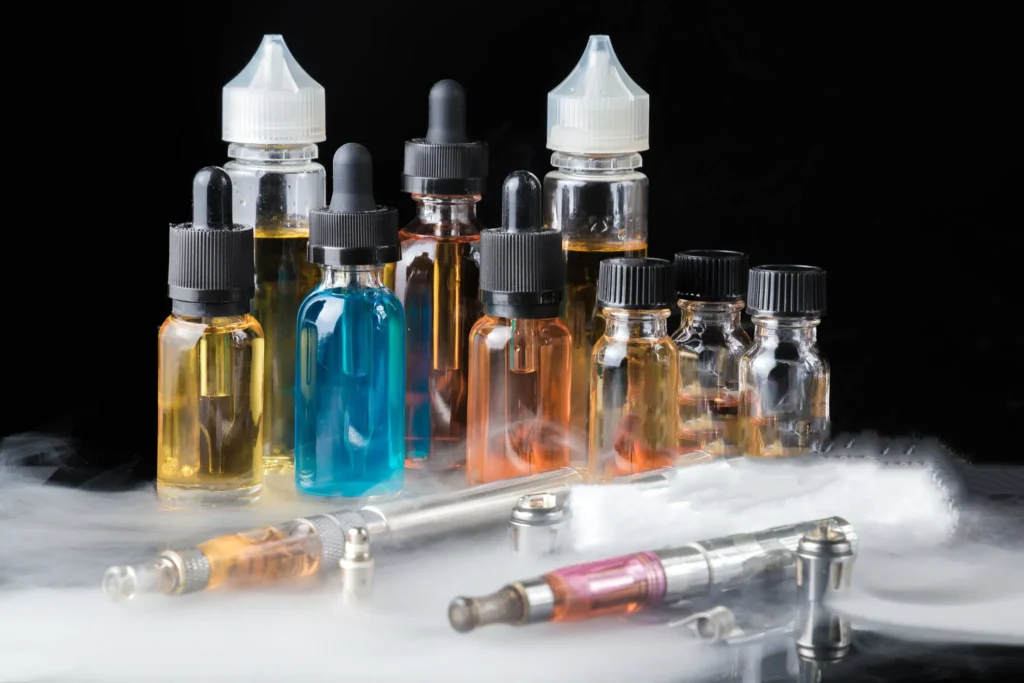 收集有煙霧的電子煙設備